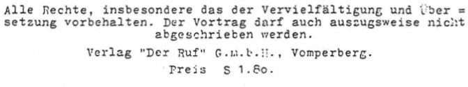 Ruf Verlag Vomperberg Tirol